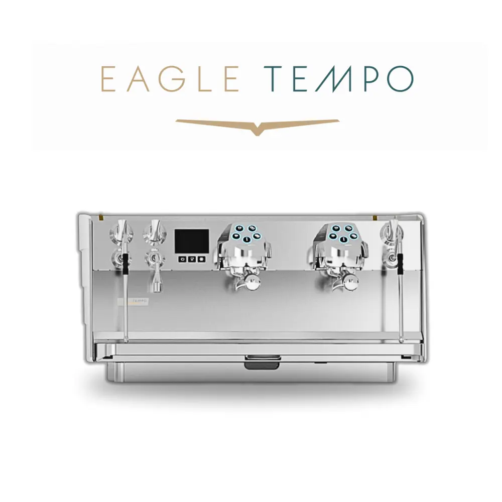 เครื่องชงกาแฟ Victoria Arduino Eagle Tempo 2Gr. Black, Raised Gr., Auto Purge