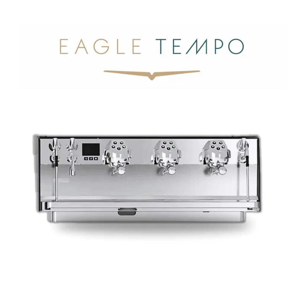 เครื่องชงกาแฟ Victoria Arduino Eagle Tempo 3Gr. Black, Raised Gr., Auto Purge