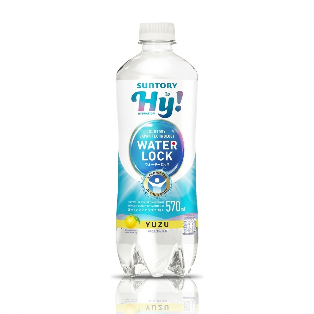 Suntory Hy! Water Lock Yuzu